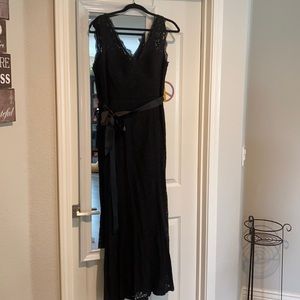 Adrianna Papell long lace Gown from Macy’s
